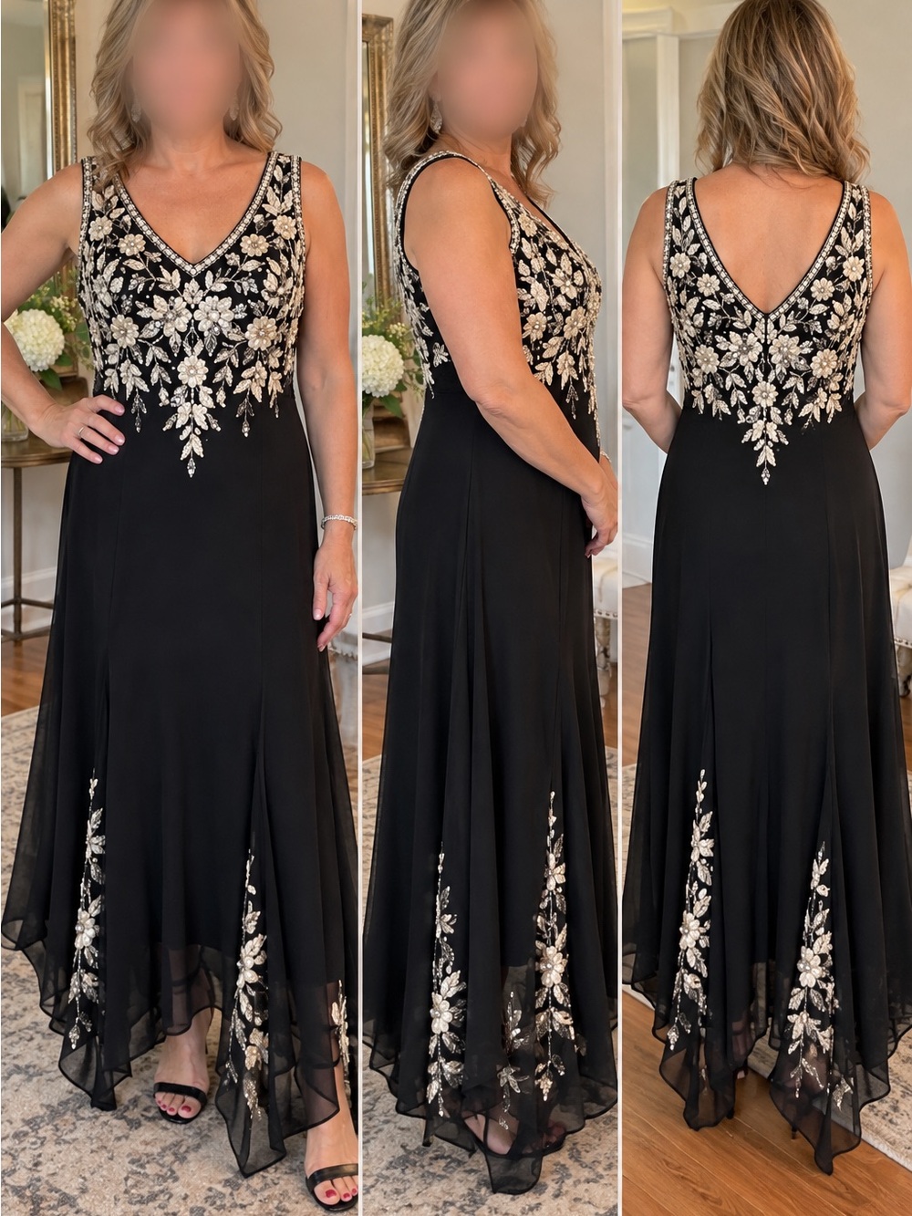 ✨ STUNNING J KARA 14W FORMAL GOWN — EXQUISITE HAND-EMBELLISHED DETAIL! ✨

$850